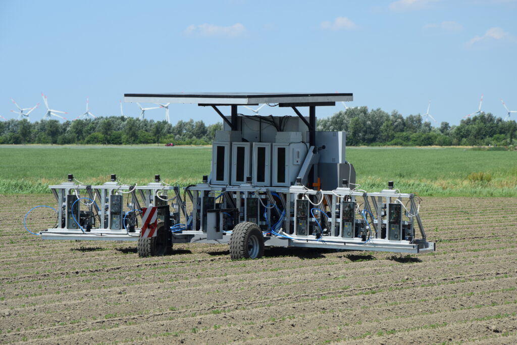 At Westhof, sustainable organic vegetables are produced using advanced organic farming methods. With the help of our weeding robot and artificial intelligence, we optimize weed control and weed management. This allows our organic carrots and organic beetroots to grow under the best conditions.